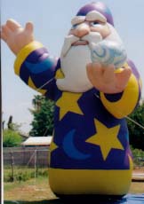 Wizard Advertising Inflatables - 25ft. custom balloon